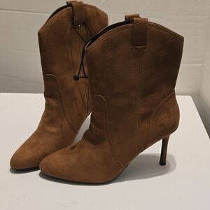 Worthington Styler Chestnut Stiletto Boots Womens 9.5